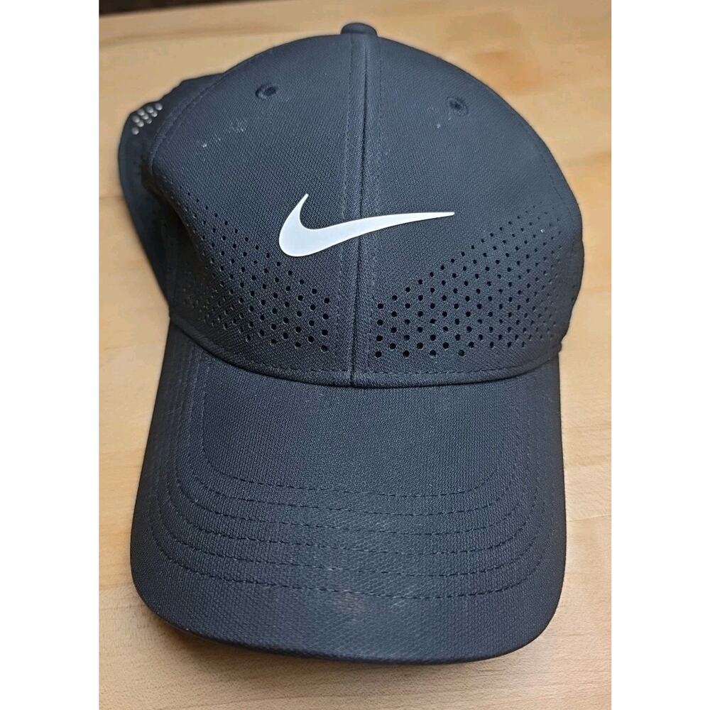 Nike Dri-FIT ADV Club Cap Hat Black M/L Golf Running Training Athletic